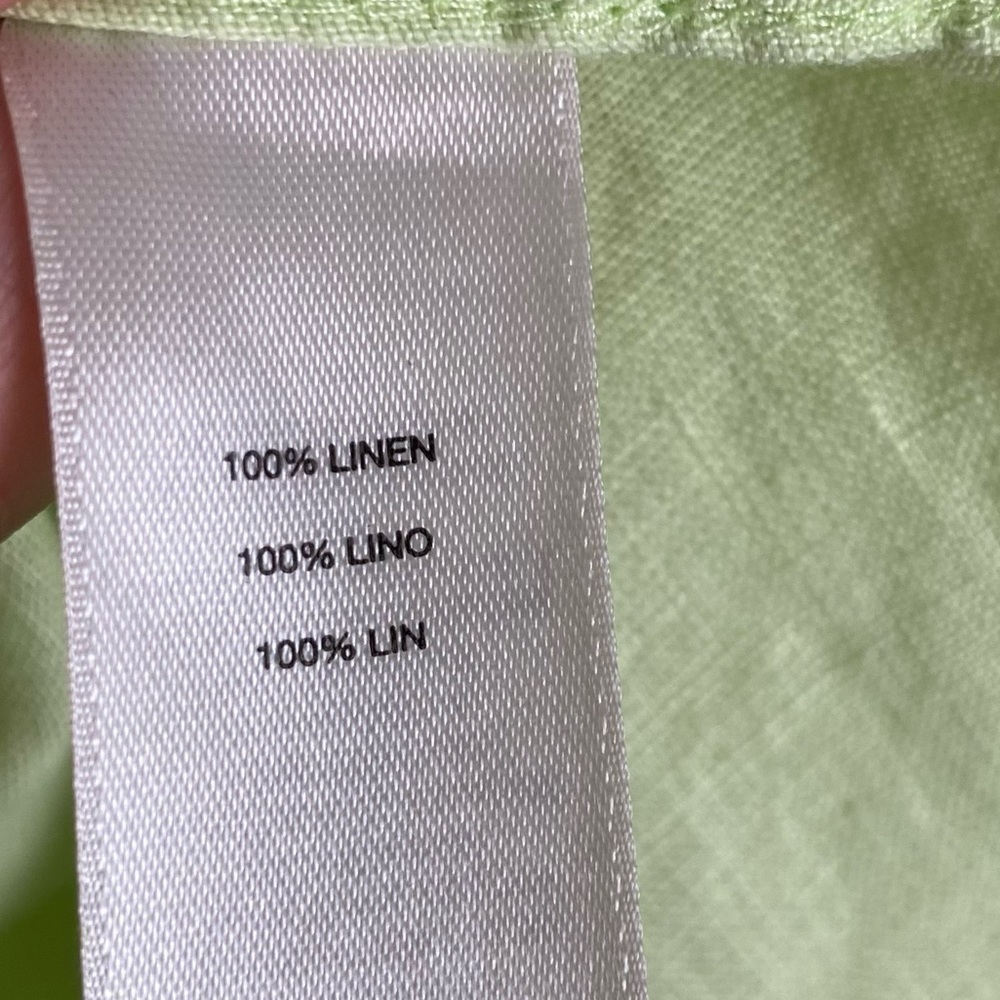 Chico's Light Green Button Down Shirt - image 5